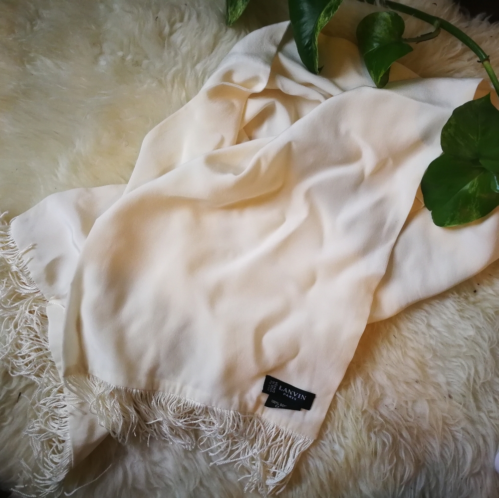 Lanvin Silk Scarf